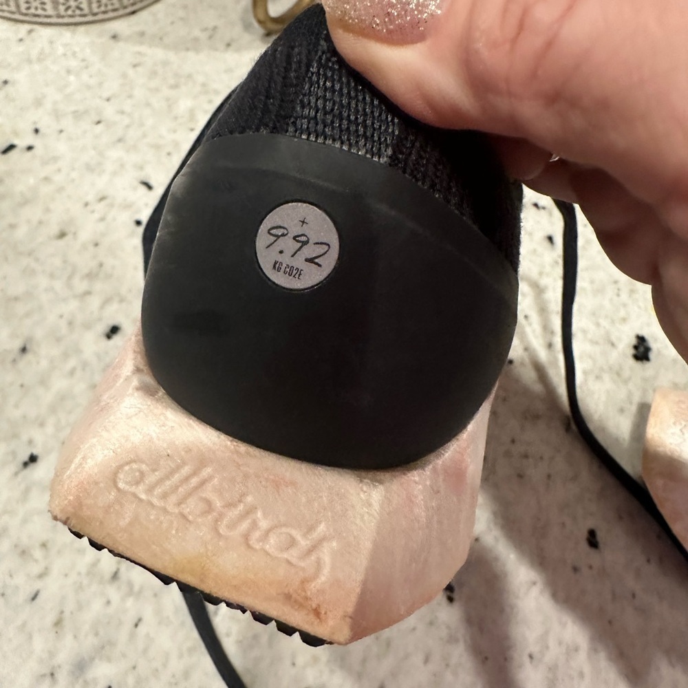 Women’s Allbirds Tree Flyer Running Shoes Black Size 8 - Picture 6 of 7